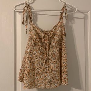Floral tank top